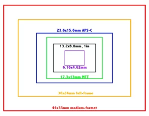 حسگر APS-C CMOS 